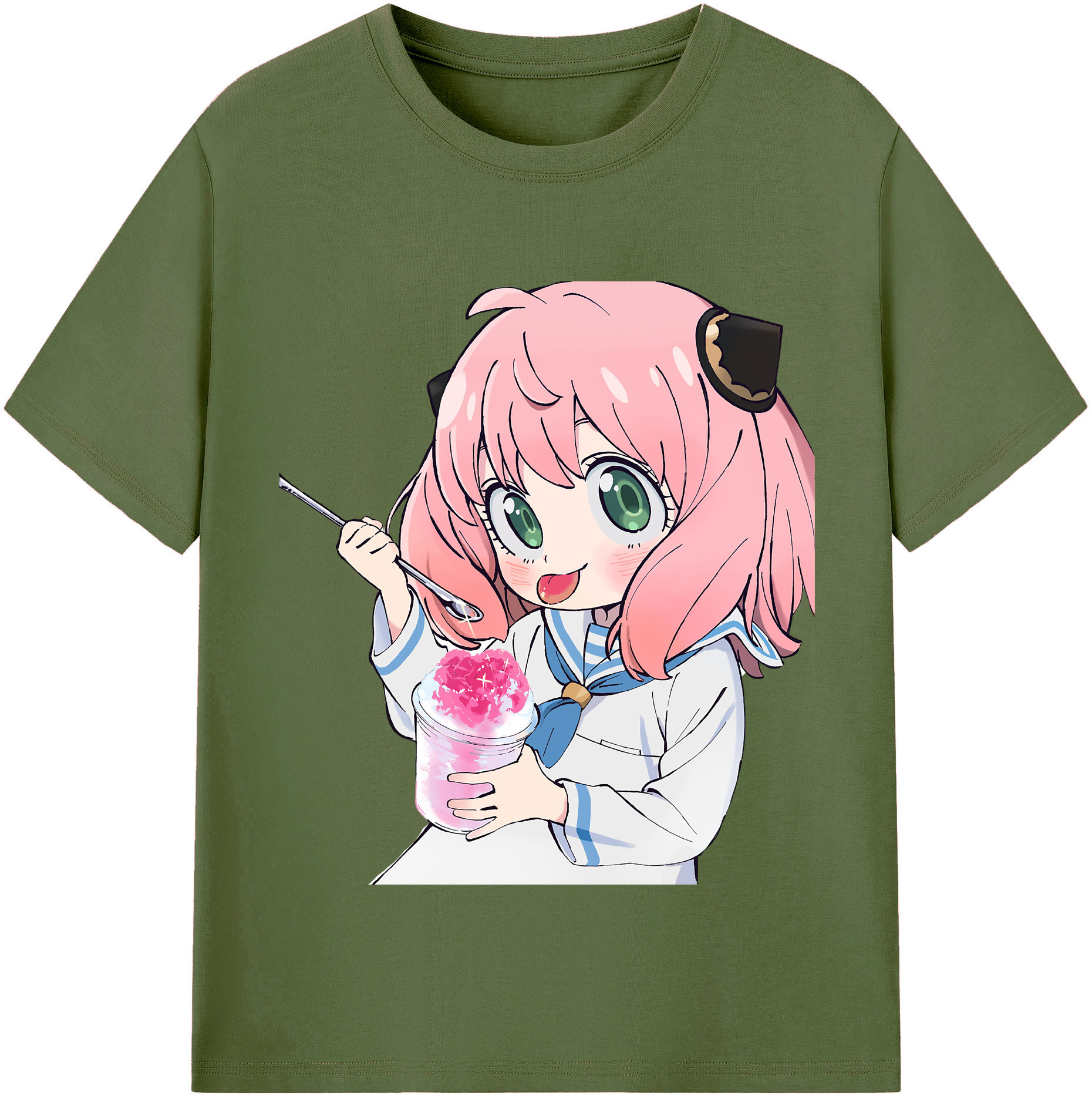 （画像用） SPY×FAMILY间谍家家酒 綿100％半袖Tシャツ（フロントプリント）